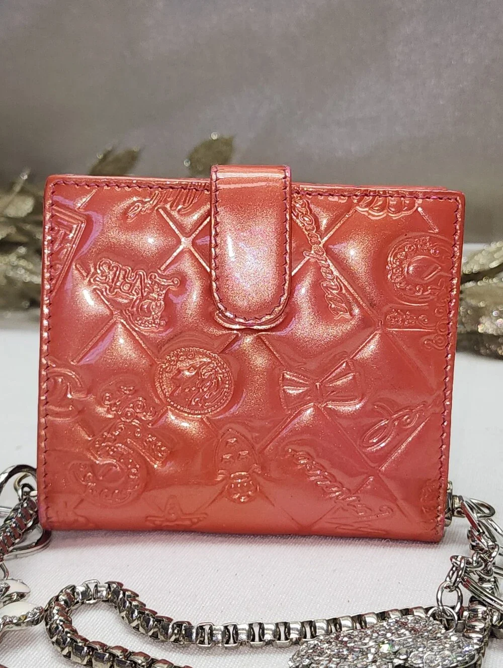 CHANEL authentic embossed